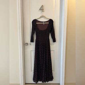 Free People “It’s Fate” Long Sleeve Maxi Dress